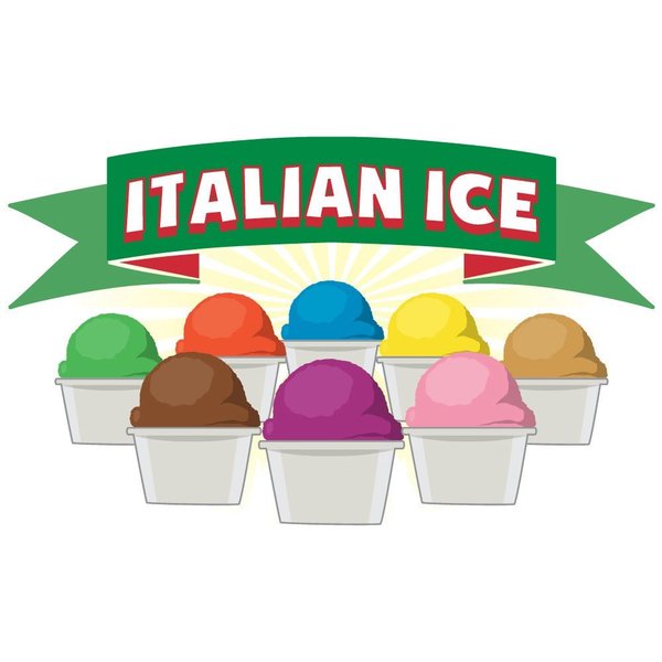 Signmission Safety Sign, 9 in Height, Vinyl, 6 in Length, Italian Ice D-DC-8-Italian Ice